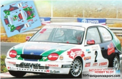 Calca Toyota Corolla G6 Copa Toyota Circuito 2000 - Jose Mª. Ponce 1/43