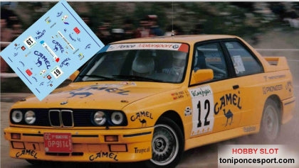Calca BMW M3 Rallye El Corte Ingles 1992 Toñi Ponce - S. Garcia 1/43