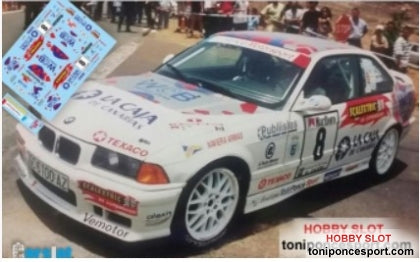 Calca BMW M3 E36 Rallye Telde 2.001 " Toñi Ponce - P. Delgado " 1/43