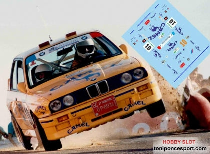 Calca BMW M3 El Corte Inglés 1989 José Mª. Ponce - Gaspar León 1/32