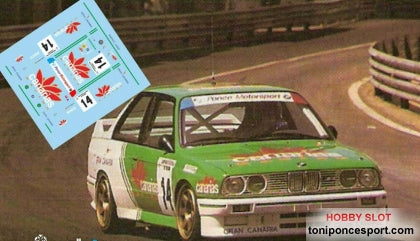 Calca BMW M3 “Canarias” CET 1992 Jose Maria Ponce 1/32