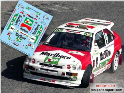 Calca Ford Escort RS Cosworth Rally El Corte Inglés 1994 José M. Ponce - Gaspar León 1/32