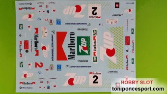 Calca BMW M3 Rallye Villa de Teror 1994 José Mª. Ponce - Gaspar León 1/32