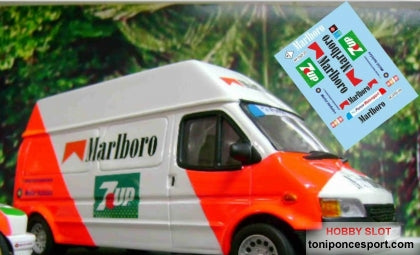 Calca Ford Transit Asistencia Ponce Motorsport José Mª. Ponce 1994 / 1995 1/32