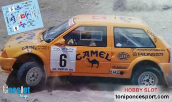 Calca Citroen AX IV Motor Show Ciudad de Las Palmas 1992 Toñi Ponce - S. Garcia 1/32