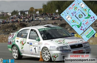 Calca Skoda Octavia Kit-Car Winner Rallye Maspalomas 2005 Toñi Ponce - Ruben Glez. 1/32