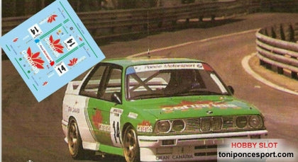 Calca BMW M3 “Canarias” CET 1992 Jose Maria Ponce 1/24