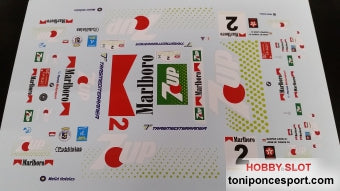 Calca BMW M3 Rallye Villa de Teror 1994 José Mª. Ponce - G. León 1/24