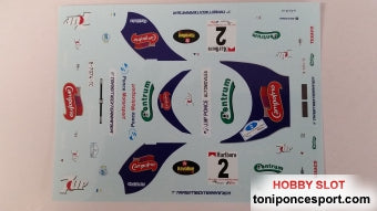 Calca Seat Ibiza Kit-Car Rallye Maspalomas 1997 José Mª. Ponce / Gaspar León 1/24