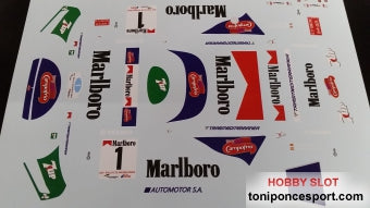 Calca Peugeot 306 Maxi Kit-Car Rallye Maspalomas 1998 Jose Mª. Ponce - Gaspar León 1/24
