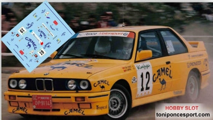 Calca BMW M3 Rallye El Corte Ingles 1992 Toñi Ponce - S. Garcia 1/24