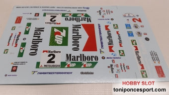 Calca BMW M3 Rallye Maspalomas 1.994 " Jose Mª Ponce " 1/24