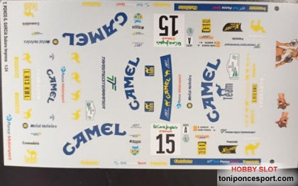 Calca Subaru Impreza Rallye El Corte Inglés 1997 Toñi Ponce - S. García - 1/24