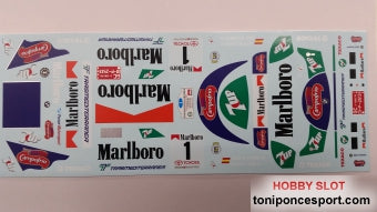 Calca BMW M3 Rallye Villa de Teror 1998 J. Mª. Ponce - G. León 1/18