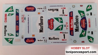 Calca BMW M3 Rallye Villa de Teror 2000 Jose Mª. Ponce - Carlos Larrodé 1/18