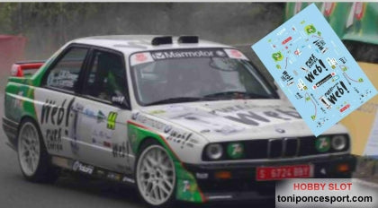 Calca BMW M3 Rallye Islas Canarias El Corte Ingles 2015 J. Mª. Ponce - Carlos Larrodé 1/18