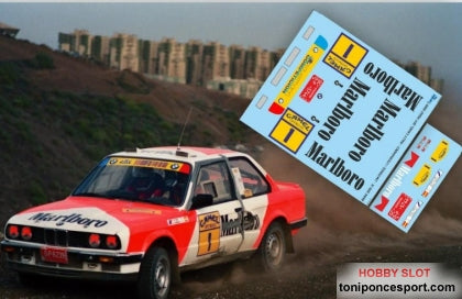 Calca BMW 325 IX Marlboro Rallye Camel Off-Road 1.988 Jose Mª. Ponce - Isabel Fdez. 1/18