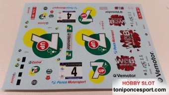 Calca BMW M3 Rallye Villa de Santa Brigida 2011 J. Mª. Ponce - C. Larrode 1/18