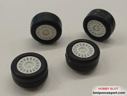 Ruedas Volkswagen Polo S-1600 (Llantas + Neumaticos)