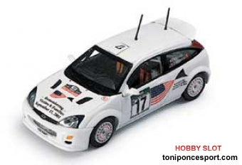 Ford Focus wrc 11 Sept. 2001 N. Zelanda Delecourt