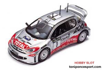 Peugeot 206 wrc 1º Rallye Finland 01 Gronholm