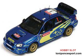Subaru Impreza WRC "Winner Wales 2004" Solberg.