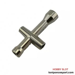 MINI LLAVE DE VASO 4 EN 1 4.0 / 5.0 / 5.5 / 7.0mm. (RC11104)