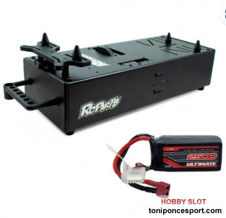 COMBO Caja Arrancadora Universal RC Parts con Bateria14.8V 2500MAH 20C Ultimate Racing