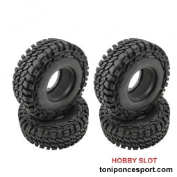 NEUMATICOS + INSERTS 1/10 CRAWLER 1.9" - ROCKY MOUNTAIN - Ø113 (x4)