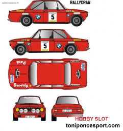 Calca BMW 2002 Rallye Maspalomas 1978 - Medardo Perez 1/24