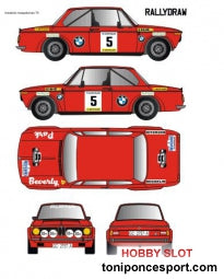 Calca BMW 2002 Rallye Maspalomas 1978 - Medardo Perez 1/32