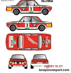 Calca BMW 2002 Rallye El Corte Ingles 1978 - Medardo Perez 1/24