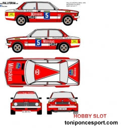 Calca BMW 320 Rallye Maspalomas 1980 - Medardo Perez 1/24