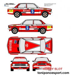 Calca BMW 320 Rallye Maspalomas 1980 - Medardo Perez 1/32