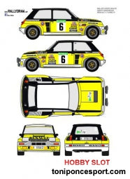 Renault 5 Turbo Ortiz Corte Ingles 1982