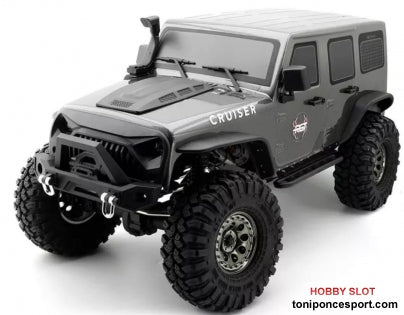 CRAWLER ROCK CRUISER 1/10 WATERPROOF 4X4 GRIS RTR