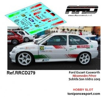 Ford Escort Cosworth Nicomedes Perez Subida San Isidro 2019 - 1/32