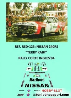 Nissan 240RS Kaby Corte Ingles 1984 1/24