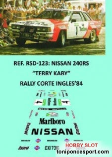 Nissan 240RS Kaby Corte Ingles 1984 1/43