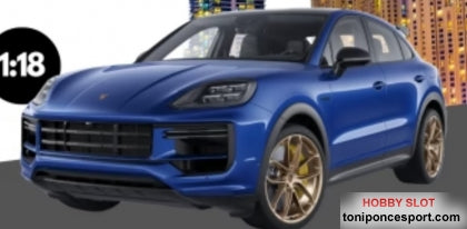 Porsche Cayenne Coupe GT Turbo 2024 Nogaro Azul