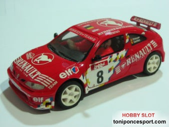 Renault Megane Kit-Car Nº8 Rojo "Princen" - Sin caja