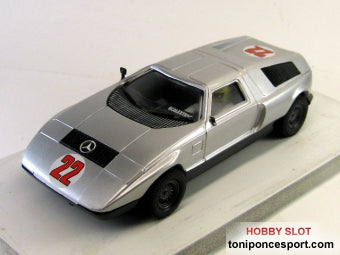Mercedes Wankel C111 Nº 22 Silver - Sin caja