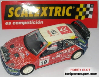 Citroen Xsara WRC Efecto Nieve Rallye Montecarlo 2003 Carlos Sainz - M. Mati (Sin caja)