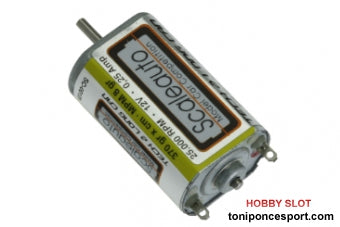 Motor SC-12: 25000rpm. 370 gr/cm 0,25 A. -Large Can- 32x20x15mm