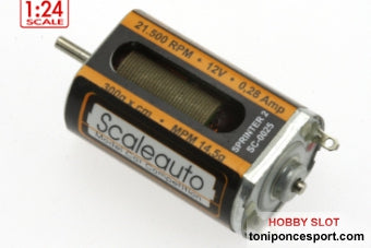 Motor SC-25 Sprinter-2 de 21500rpm 300 gr/cm MPM 14,5gr.