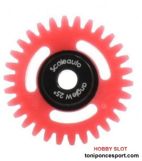 Corona 30d. polyamide Anglewinder 25° Procomp-RS M50 para eje 2.38mm O15.8mm tornillo M2.5