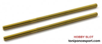 Eje Acero Hard Gold Surface de 2.38mm x 65mm.