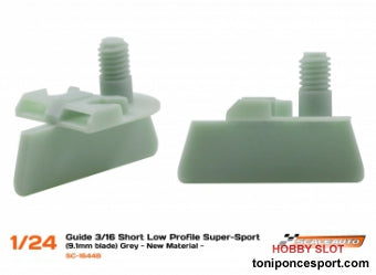 Guia Super-Sport Corta Perfil Bajo 3/16 (9.1mm profundidad) Grey -New Material-