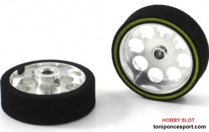 Rueda Esp. 25.5x8mm. Procomp2 para Eje 3mm. Llanta 21mm.