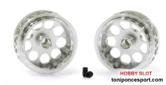 Llanta Aluminio 15,5x8,5mm. Ultra-Lightweight V.2 para Ejes 2,38mm.